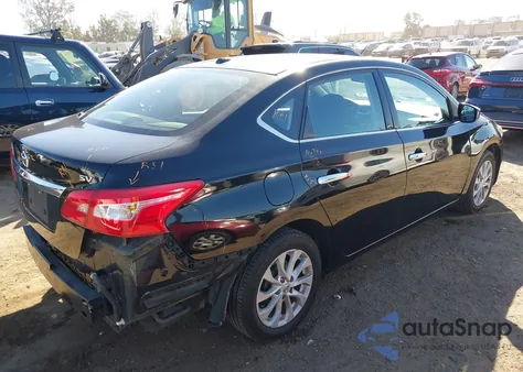 2018 Nissan Sentra Sv z USA, uszkodzony, nr VIN 3N1AB7AP9JY248504